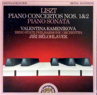 Valentina Kameníková, Brno State Philharmonic Orchestra, Jiří Bělohlávek, Franz Liszt - Liszt Piano Concertos Nos. 1&2, Piano Sonata - CD