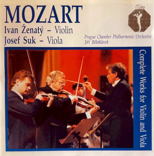 Wolfgang Amadeus Mozart, Ivan Ženatý, Josef Suk, Jiří Bělohlávek - Complete Works For Violin And Viola - CD
