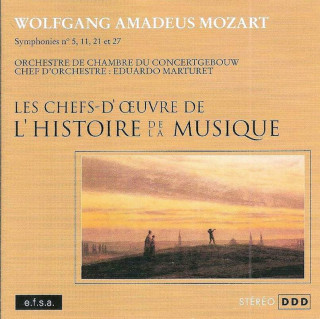Wolfgang Amadeus Mozart - Symphonies N°5, 11, 21 Et 27 - CD
