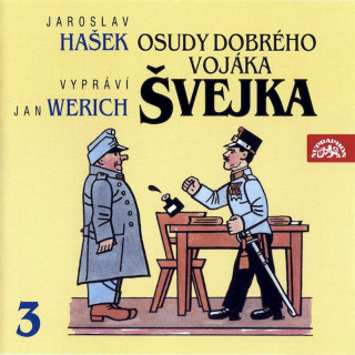 Jaroslav Hašek, Jan Werich - Osudy Dobrého Vojáka Švejka 3 (Na Frontě) - CD