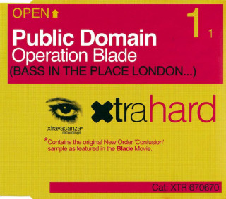Public Domain - Operation Blade (Bass In The Place London...) - CD