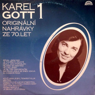 Karel Gott - Originální Nahrávky Ze 70. Let 1 - LP / Vinyl