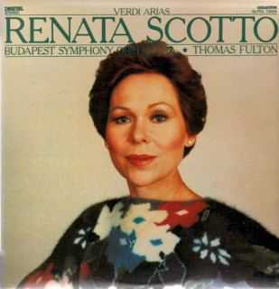 Giuseppe Verdi, Renata Scotto, Budapest Symphony Orchestra, Thomas Fulton - Verdi Arias - LP / Vinyl