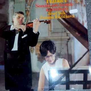 Josef Suk And Zuzana Růžičková / Georg Friedrich Händel - Sonáty pro housle a cembalo - LP / Vinyl