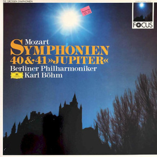 Wolfgang Amadeus Mozart, Berliner Philharmoniker, Karl Böhm - Symphonien 40 & 41 "Jupiter" - LP / Vinyl