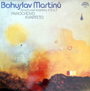 Bohuslav Martinů - Panocha Quartet - Smyčcové Kvartety Č.5 A 7 - LP / Vinyl
