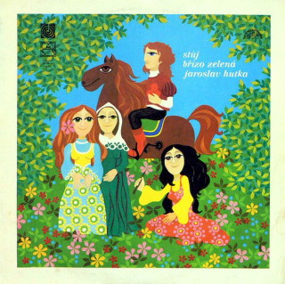Jaroslav Hutka - Stůj Břízo Zelená - LP