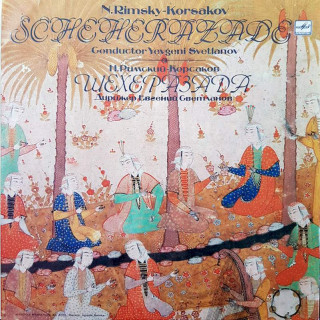 Nikolai Rimsky-Korsakov - London Symphony Orchestra, Evgeni Svetlanov - Scheherazade - LP