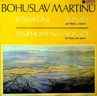 Bohuslav Martinů - Symphony No. 4 / Sonata For Flute And Piano - LP
