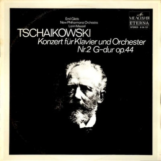 Pyotr Ilyich Tchaikovsky - Emil Gilels, New Philharmonia Orchestra, Lorin Maazel - Konzert Für Klavier Und Orchester Nr. 2 G-dur Op. 44 - LP