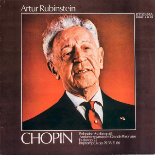 Arthur Rubinstein, Frédéric Chopin - Polonaise Op. 61, 22 / Impromptus Op. 29, 36, 51, 66 - LP
