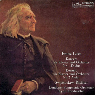 Franz Liszt, Sviatoslav Richter, London Symphony Orchestra, Kiril Kondrashin - Konzert Für Klavier Und Orchester Nr. 1 Es-dur / Konzert Für Klavier Und Orchester Nr. 2 A-dur - LP