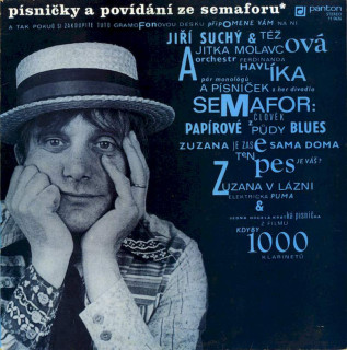 Jiří Suchý & Jitka Molavcová A Ferdinand Havlík Orchestra - Písničky A Povídání Ze Semaforu - LP