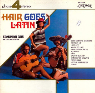 Edmundo Ros & His Orchestra - Hair Goes Latin - LP