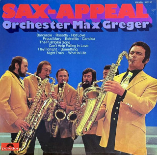 Max Greger Und Sein Orchester - Sax-Appeal - LP