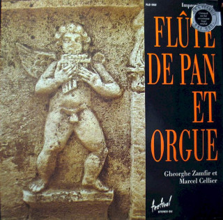 Gheorghe Zamfir Et Marcel Cellier - Improvisations Fl?te De Pan Et Orgue - LP