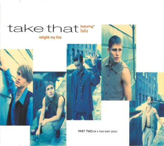 Take That Featuring Lulu - Relight My Fire - CD