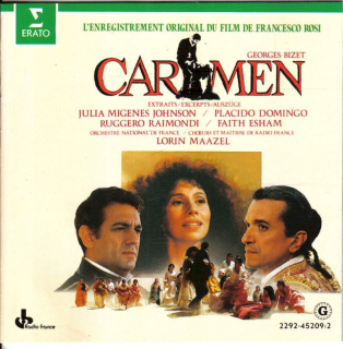 Julia Migenes Johnson / Placido Domingo / Ruggero Raimondi / Faith Esham – Orchestre National De France / Ch?ur De Radio France Et Maîtrise De Radio France / Lorin Maazel - Carmen / Extraits / Excerpts / Auszüge - CD