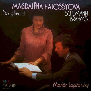 Magdaléna Hajóssyová, Robert Schumann, Johannes Brahms, Marián Lapšanský - Song Recital - LP / Vinyl