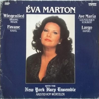 Éva Marton, New York Harp Ensemble, Aristid von Wurtzler - Éva Marton - LP / Vinyl