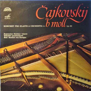 Pyotr Ilyich Tchaikovsky, Sviatoslav Richter, Wiener Symphoniker - Koncert Pro Klavír A Orchestr Č.1 B Moll Op.23 - LP / Vinyl