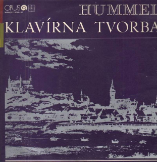 Vlastimil Horák - Bratislava Chamber Ensemble - Johann Nepomuk Hummel - Klavirna Tvorba - LP / Vinyl