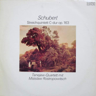 Franz Schubert, Taneyev Quartet, Mstislav Rostropovich - Streichquintett C-dur Op. 163 - LP / Vinyl