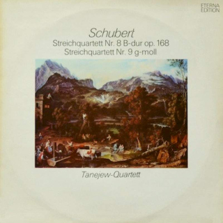 Franz Schubert, Taneyev Quartet - Streichquartett Nr. 8 B-dur op. 168 / Streichquartett Nr. 9 g-moll - LP / Vinyl
