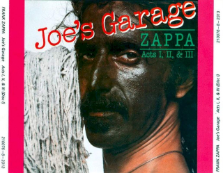 Frank Zappa - Joe's Garage Acts I, II, & III - CD