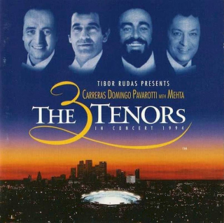 Tibor Rudas presents José Carreras - Placido Domingo - Luciano Pavarotti With Zubin Mehta - The 3 Tenors In Concert 1994 - CD