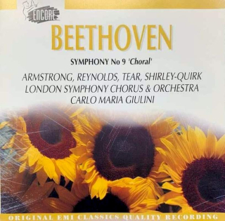 Ludwig van Beethoven / London Symphony Chorus & London Symphony Orchestra, Carlo Maria Giulini - Symphony No 9 "Choral" - CD