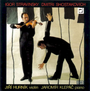 Igor Stravinsky / Dmitri Shostakovich - Jiří Hurník, Jaromír Klepáč - Stravinsky / Shostakovich - CD