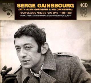 Serge Gainsbourg With Alain Goraguer Et Son Orchestre - Four Classic Albums Plus EP's - 1958 - 1962 - CD