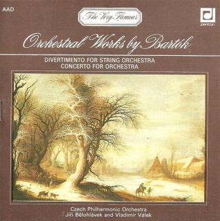 Béla Bartók, The Czech Philharmonic Orchestra, Jiří Bělohlávek And Vladimír Válek - Orchestral Works By Bartók - CD
