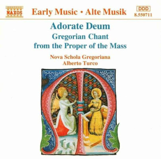 Nova Schola Gregoriana, Alberto Turco - Adorate Deum – Gregorian Chant From The Proper Of The Mass - CD