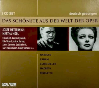 Various - Das Schönste Aus Der Welt Der Oper (Nabucco / Ernani / Luise Miller / Macbeth / Rigoletto) - CD