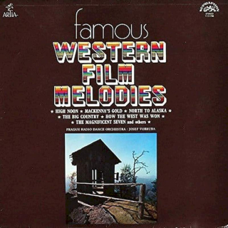 Czechoslovak Radio Dance Orchestra / Josef Vobruba - Famous Western Film Melodies - LP