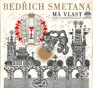 Bedřich Smetana, The Czech Philharmonic Orchestra, Václav Neumann - Má Vlast - LP / vinyl - Kvadro