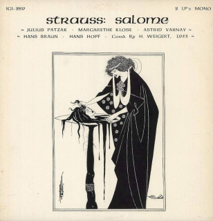 Richard Strauss, Julius Patzak, Margarete Klose, Astrid Varnay, Hans Braun, Hans Hopf, Hermann Weigert - Salome - LP / vinyl