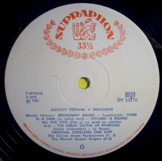 Various - Jazzový Festival V Mnichově - LP / vinyl