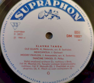 Various - Slavná Tanga - LP / vinyl