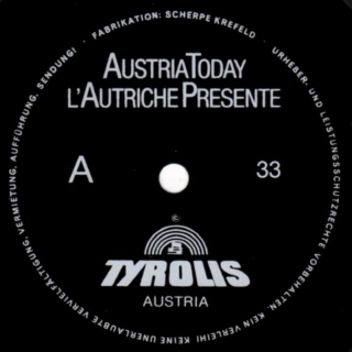 Unknown Artist - Austria Today - L'Autriche Presente - SP / Vinyl