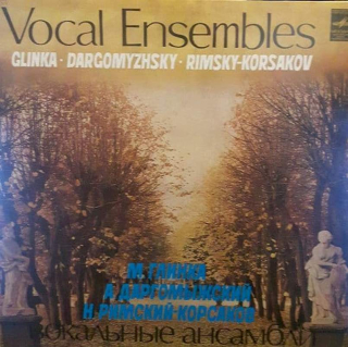 Mikhail Ivanovich Glinka, Nikolai Rimsky-Korsakov - Vocal Ensembles - LP / vinyl