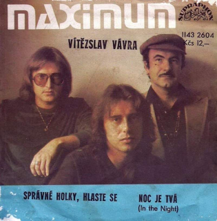 Vítězslav Vávra, Maximum Petra Hanniga  - SP / Vinylrávné Holky, Hlaste Se / Noc Je Tvá (In The Night)  - SP / Vinyl