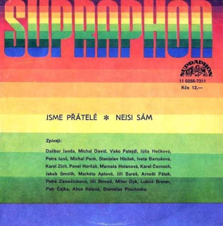 Various - Jsme Přátelé / Nejsi Sám  - SP / Vinyl