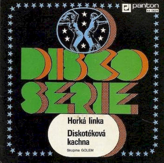 Golem - Horká Linka / Diskotéková Kachna  - SP / Vinyl