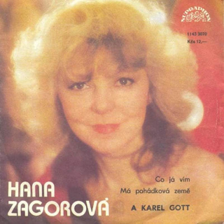 Hana Zagorová A Karel Gott - Co Já Vím / Má Pohádková Země  - SP / Vinyl