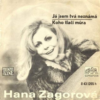 Hana Zagorová - Já Jsem Tvá Neznámá / Koho Tlačí Můra  - SP / Vinyl