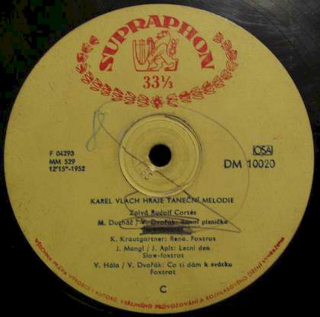 Karel Vlach Orchestra - Karel Vlach Se Svým Orchestrem - LP / Vinyl