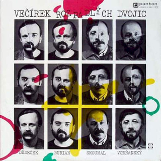 Burian & Dědeček / Vodňanský & Skoumal - Večírek Rozpadlých Dvojic - LP / Vinyl